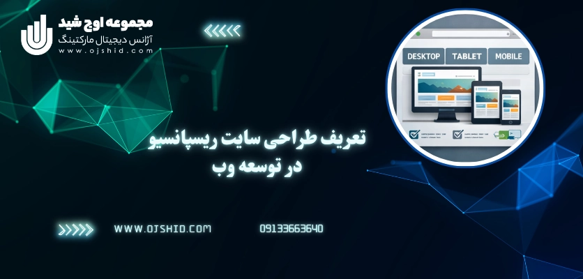 تعریف سایت ریسپانسیو - طراحی سایت responsive