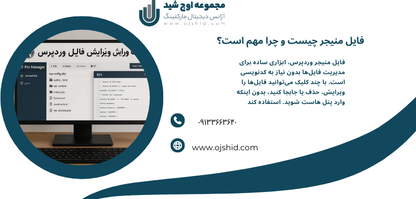 مفهوم فایل منیجر - فایل منیجر در وردپرس