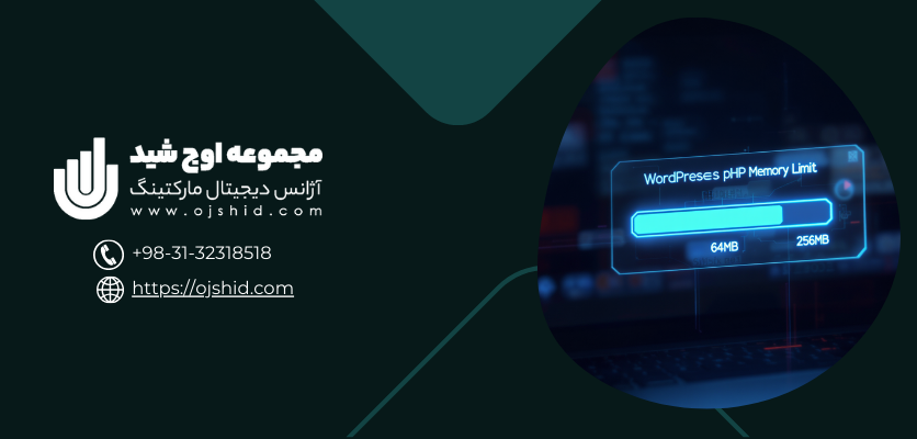 نمودار افزایش حافظه - صفحه سفید وردپرس
