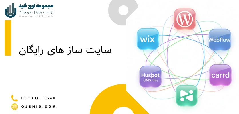 تمام سایت ساز ها - سایت ساز رایگان