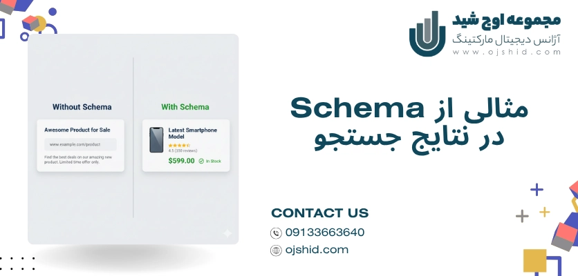 مثالی از Schema - سئو معنایی