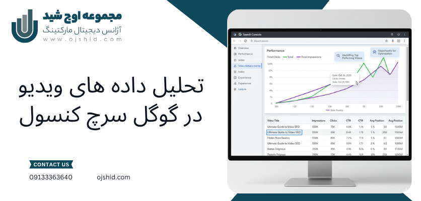 تحلیل داده - سئو ویدیو