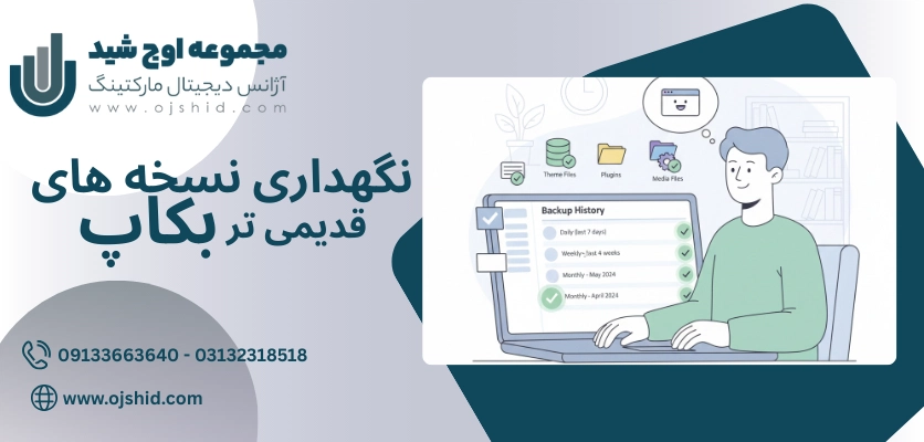 نگهداری نسخه قبلی بکاپ - اشتباهات بکاپ گیری