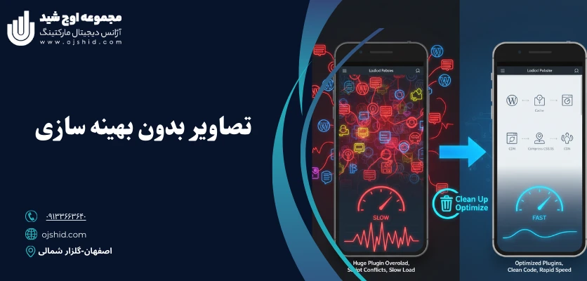 مشکل سرعت موبایل - کندی سایت در موبایل